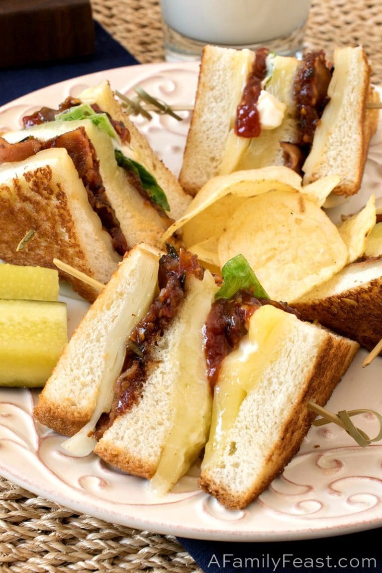 Grilled Cheese Club Sandwich