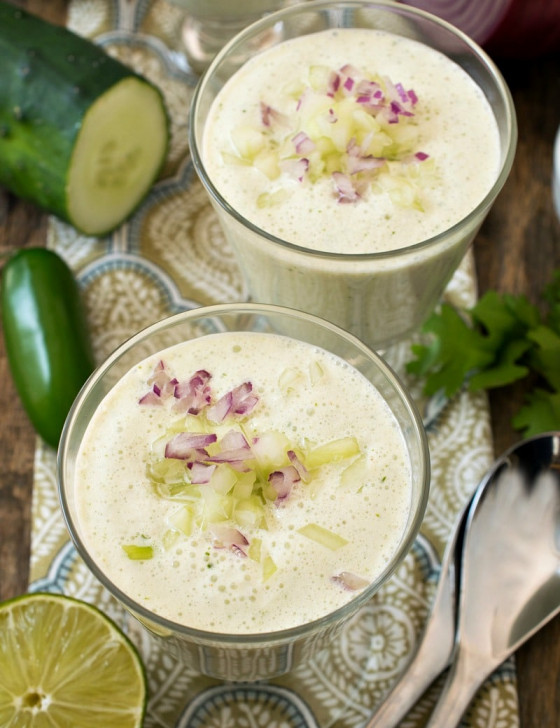 Cold Mexican Cucumber Soup