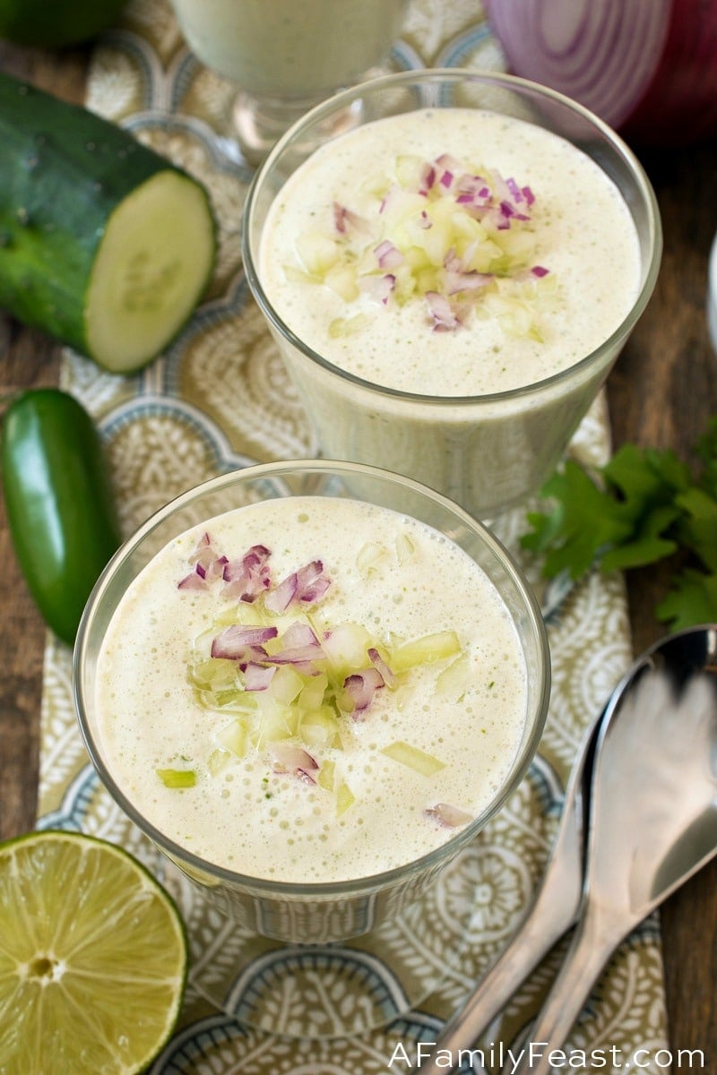 Cold Mexican Cucumber Soup