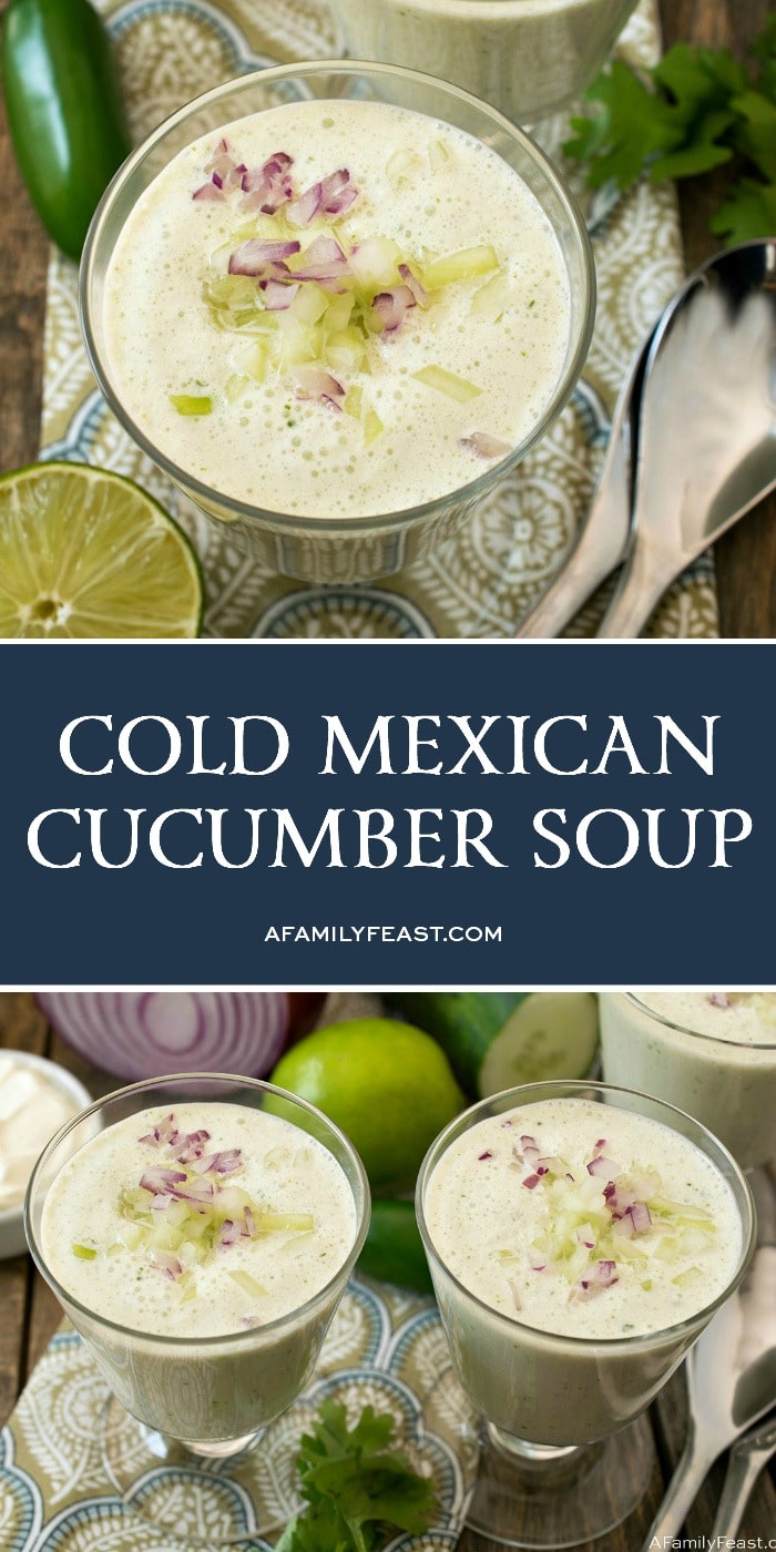 Cold Mexican Cucumber Soup 