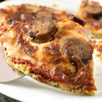 Air Fryer Cauliflower Crust Pan Pizza