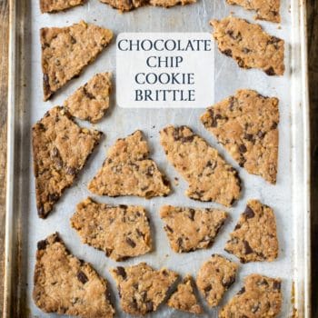 Chocolate Chip Cookie Brittle