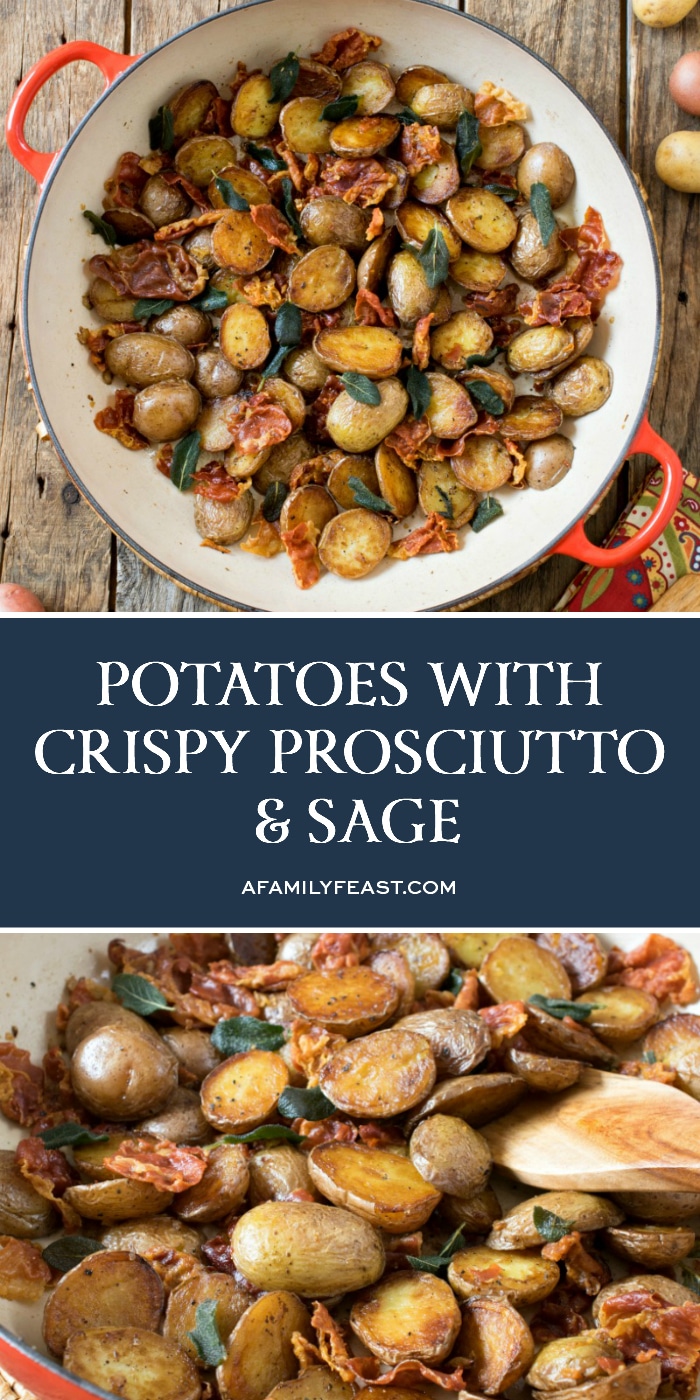 Potatoes with Crispy Prosciutto and Sage