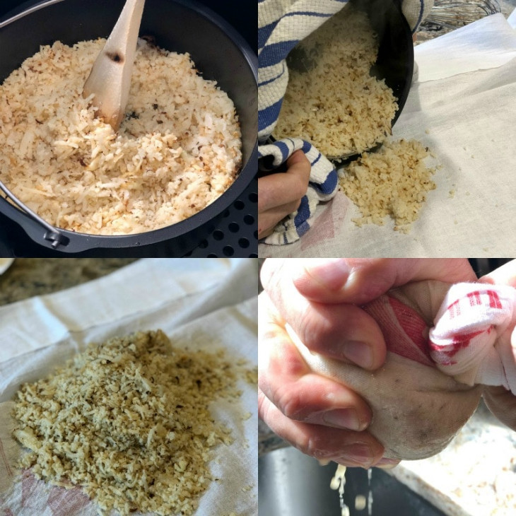 Air Fryer Cauliflower Crust Pan Pizza A Family Feast®