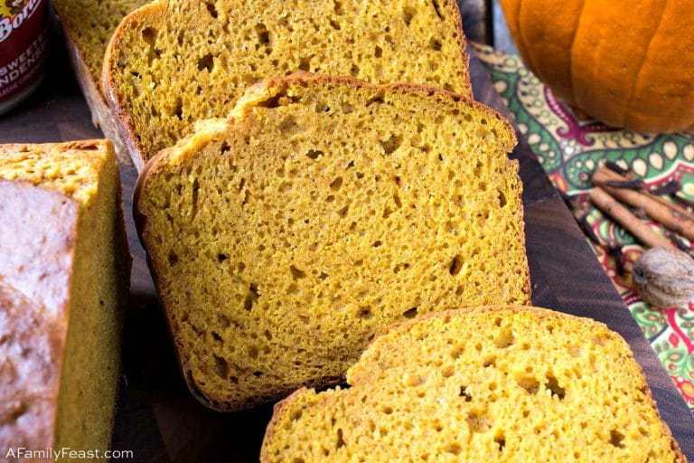 Sweetened Condensed Milk Pumpkin Bread A Family Feast®