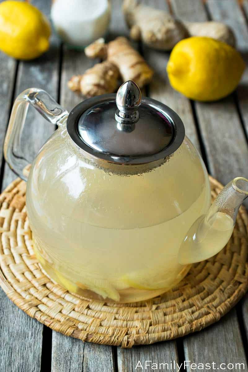 Soothe a sore throat or settle an upset tummy with our delicious, lemony Ginger Tea! Ginger Tea