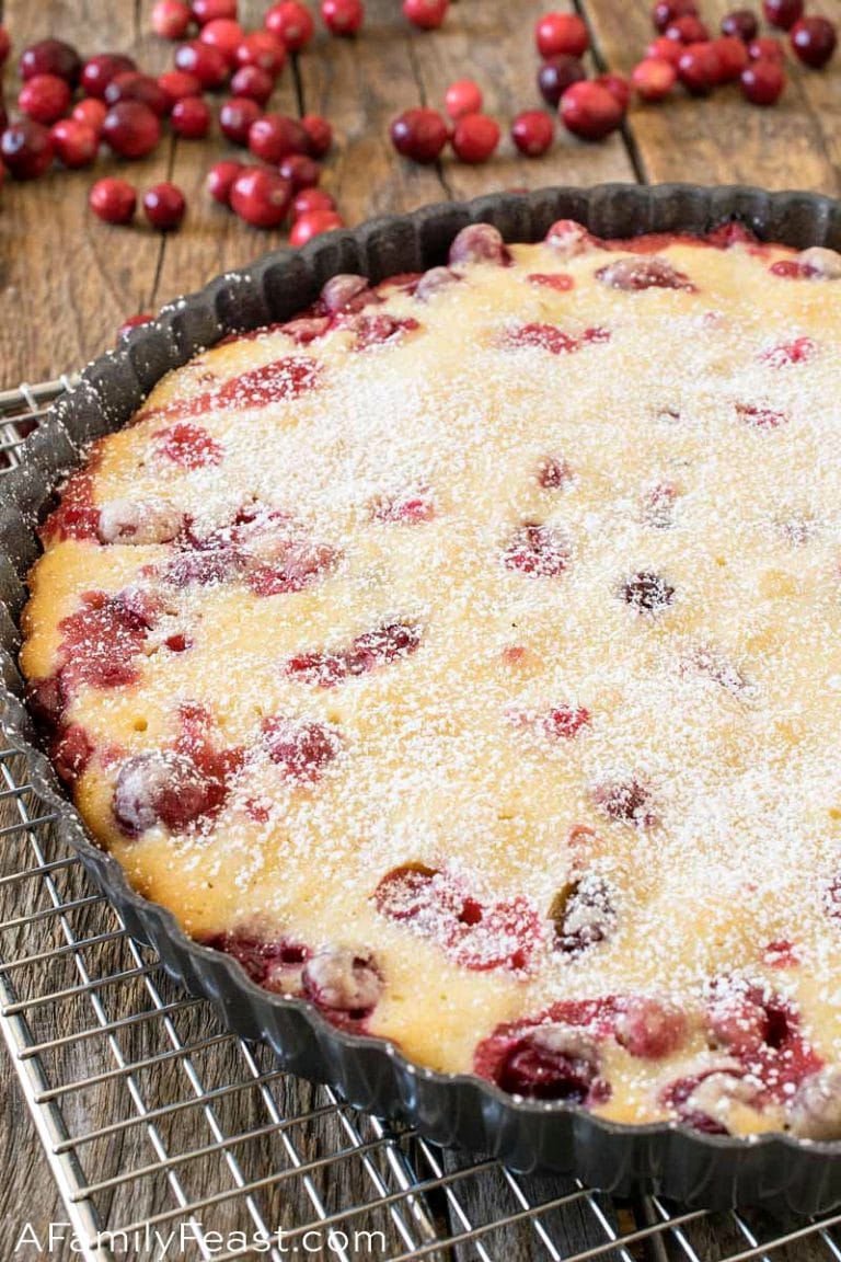 Nantucket Cranberry Tart