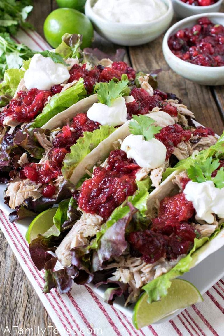 Pulled Turkey Tacos