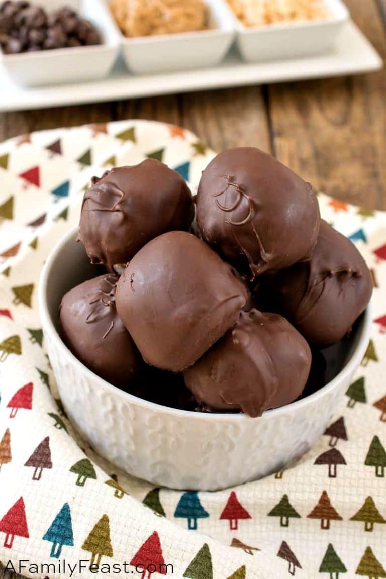 Chocolate Peanut Butter Bon Bons