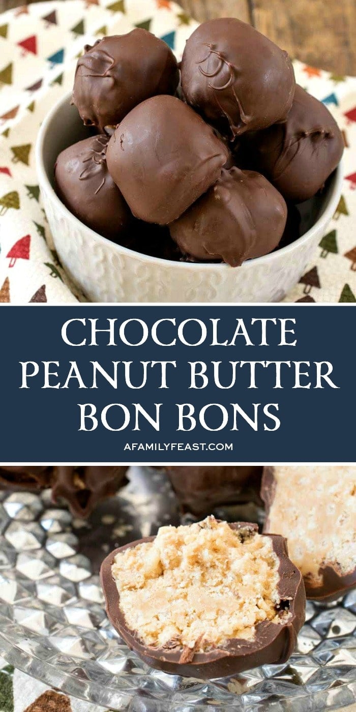 Chocolate Peanut Butter Bon Bons 