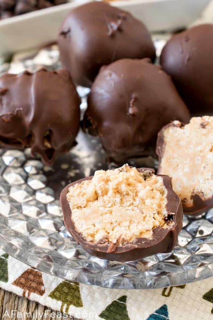 Chocolate Peanut Butter Bon Bons A Family Feast®
