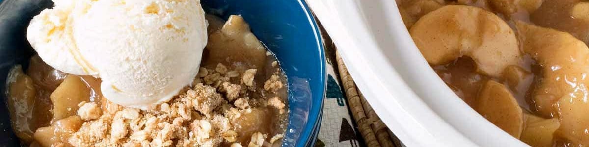 Slow Cooker Apple Crisp