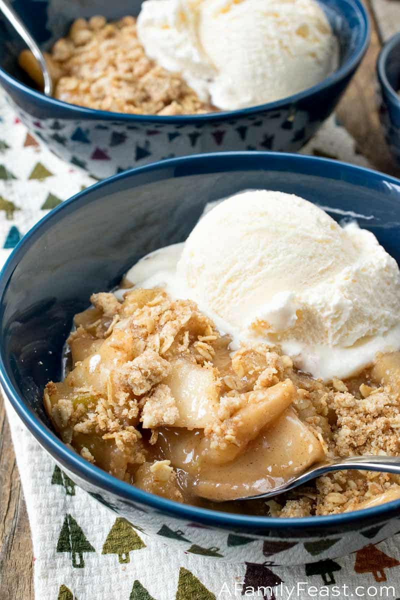 Slow Cooker Apple Crisp