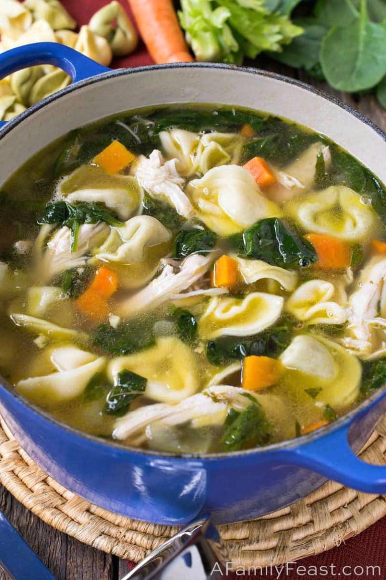Chicken Tortellini Soup