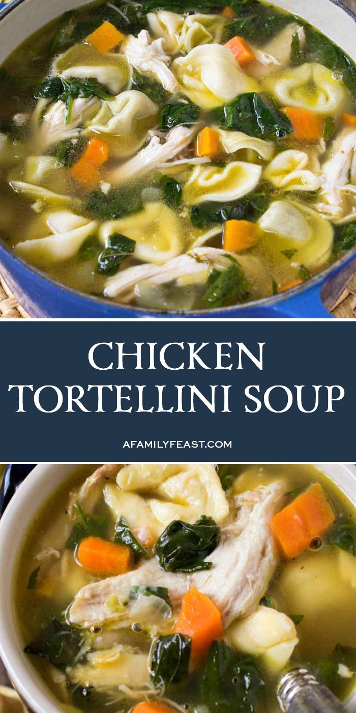 Chicken Tortellini Soup 