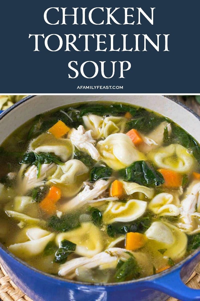 Chicken Tortellini Soup 