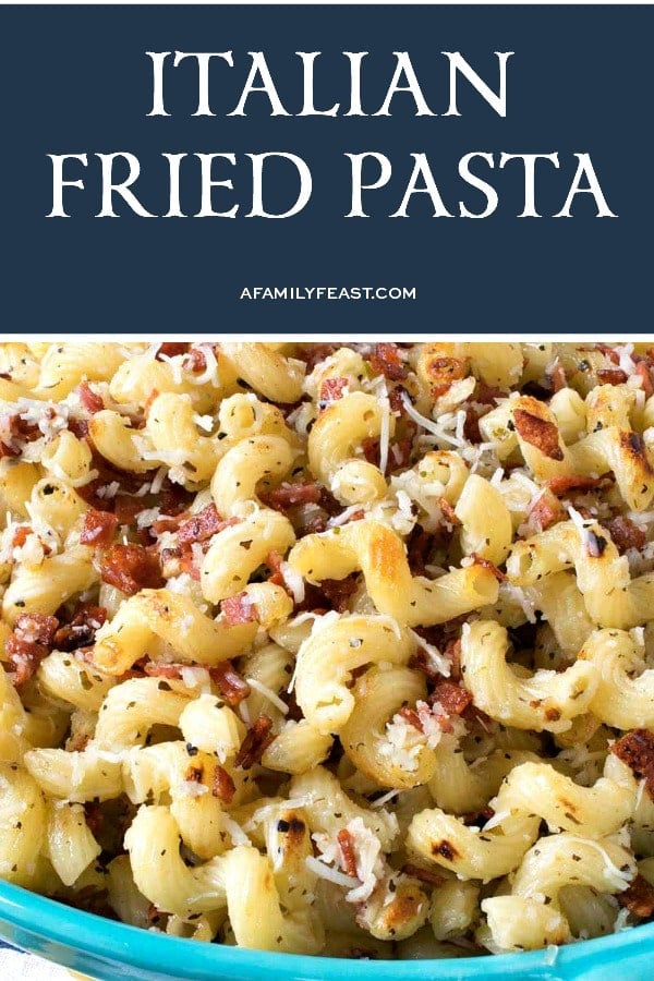 Italian Fried Pasta 