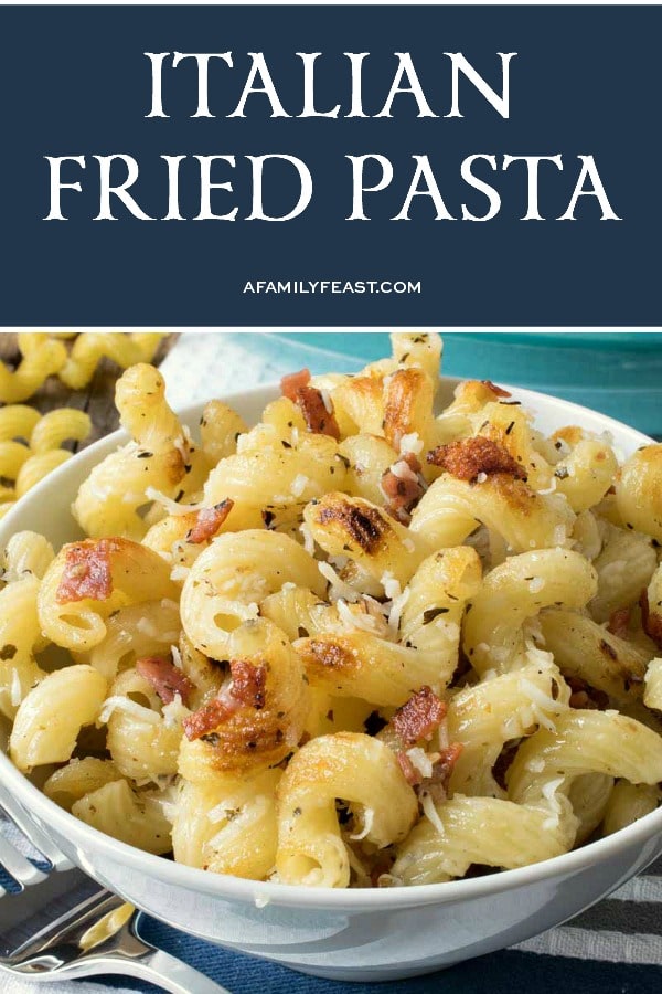 Italian Fried Pasta 