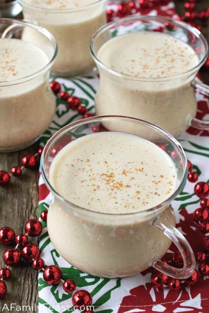 Spiked Eggnog A Family Feast®