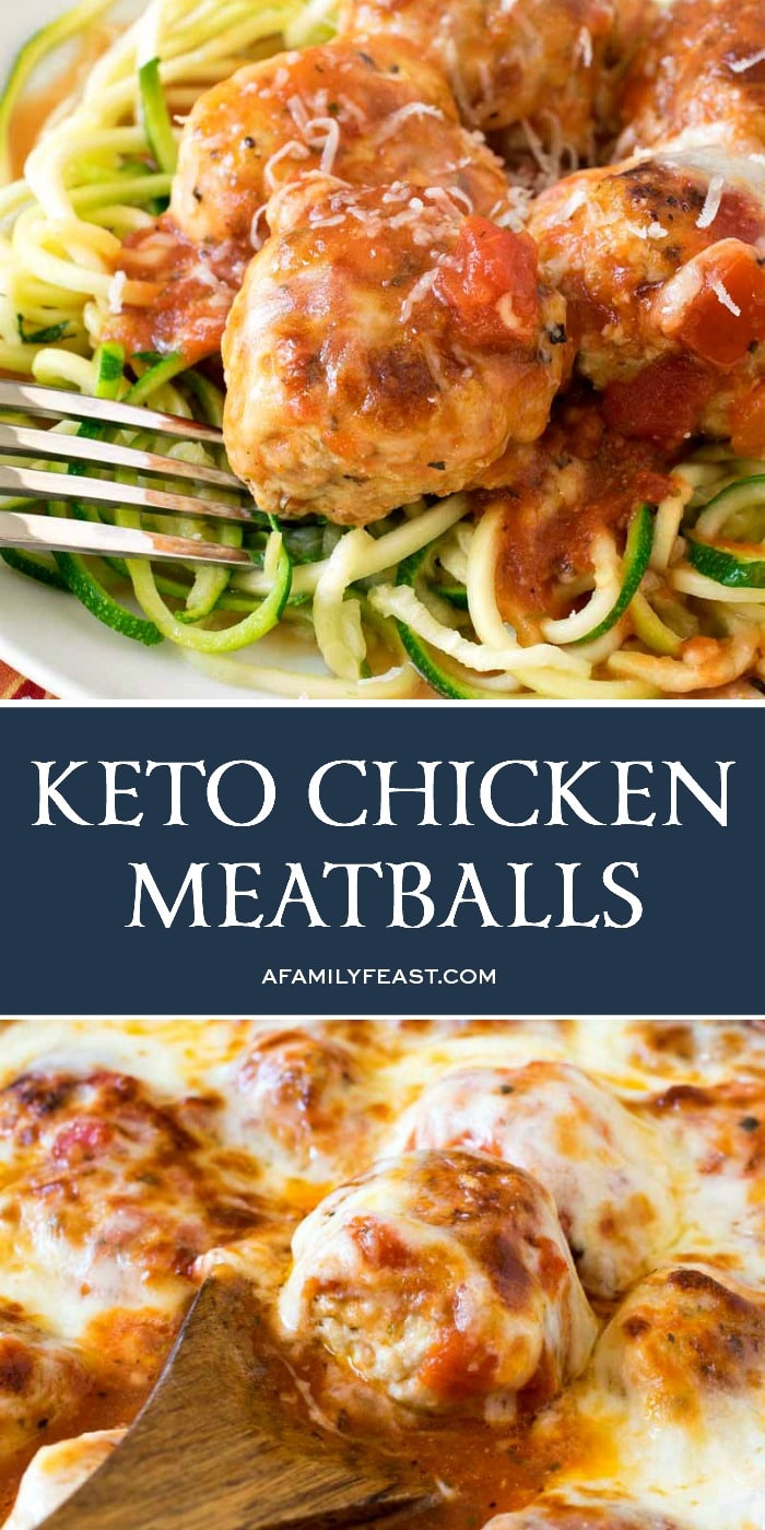 Keto Chicken Meatballs 