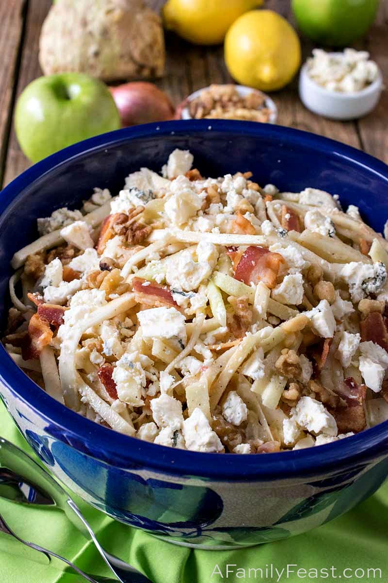 Winter Salad with Apples and Celery Root