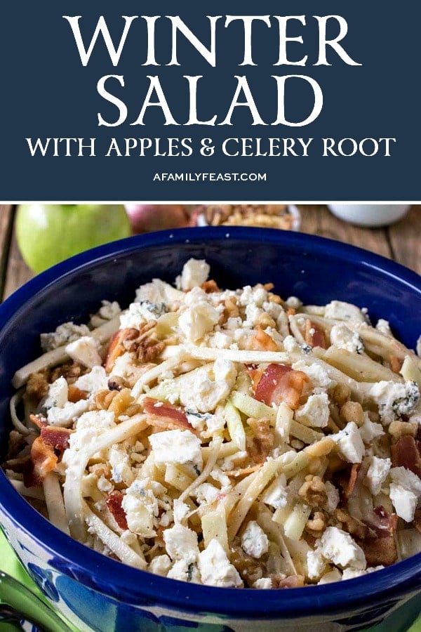 Winter Salad with Apples and Celery Root