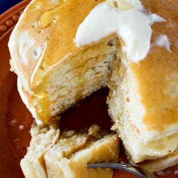 Perfect Fluffy Homemade Pancakes
