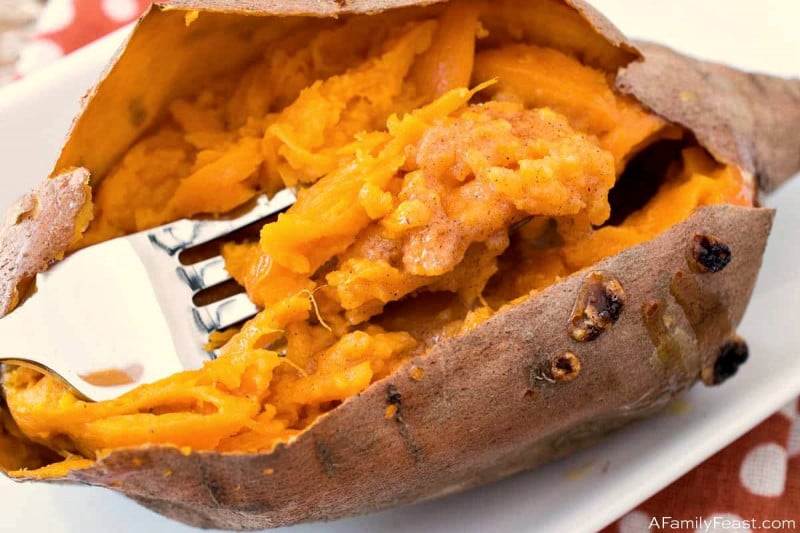 How to Bake a Sweet Potato - A Family Feast®