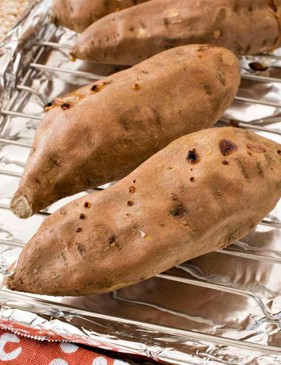How to Bake a Sweet Potato