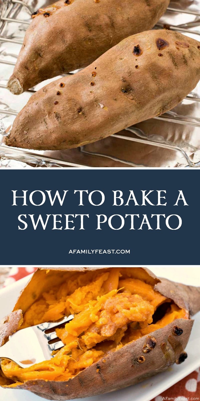 How to Bake a Sweet Potato 