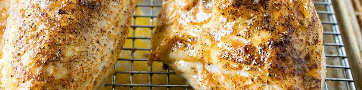 Baked Bone-In Chicken Breasts