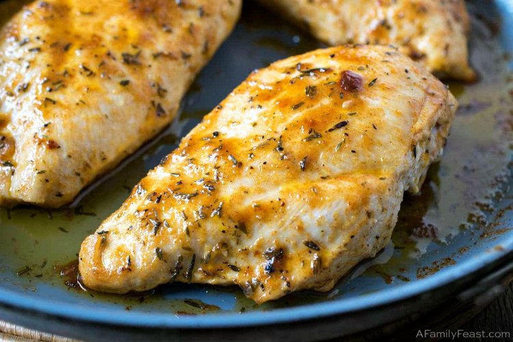 Pan Seared Boneless Chicken Breasts A Family Feast®