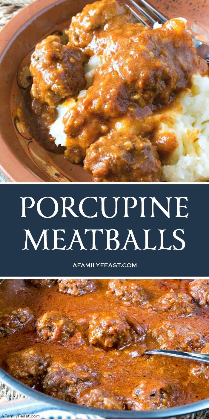 Porcupine Meatballs