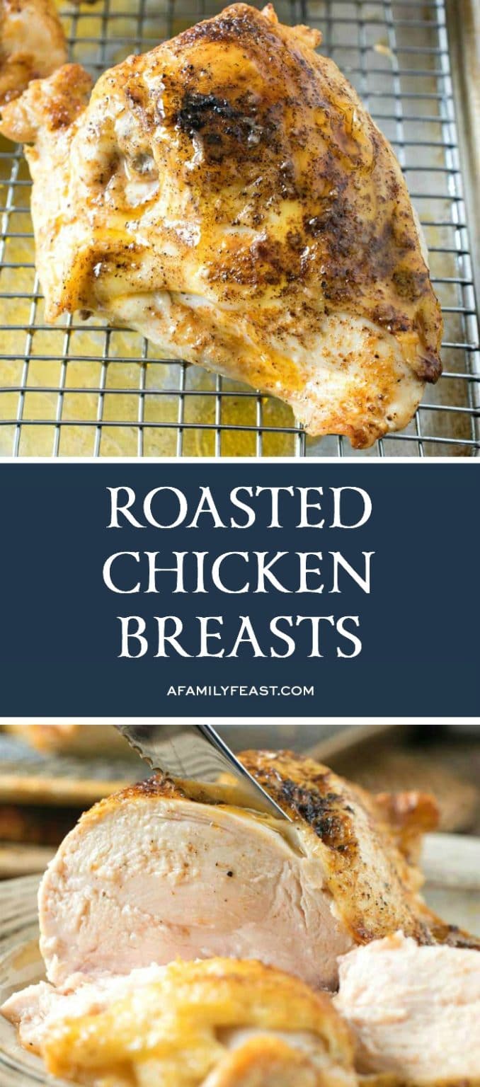 Roasted BoneIn Chicken Breasts A Family Feast®