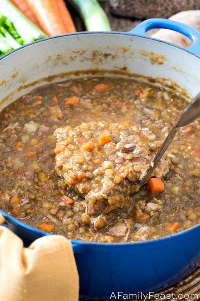 Lentil Soup with Ham A Family Feast®