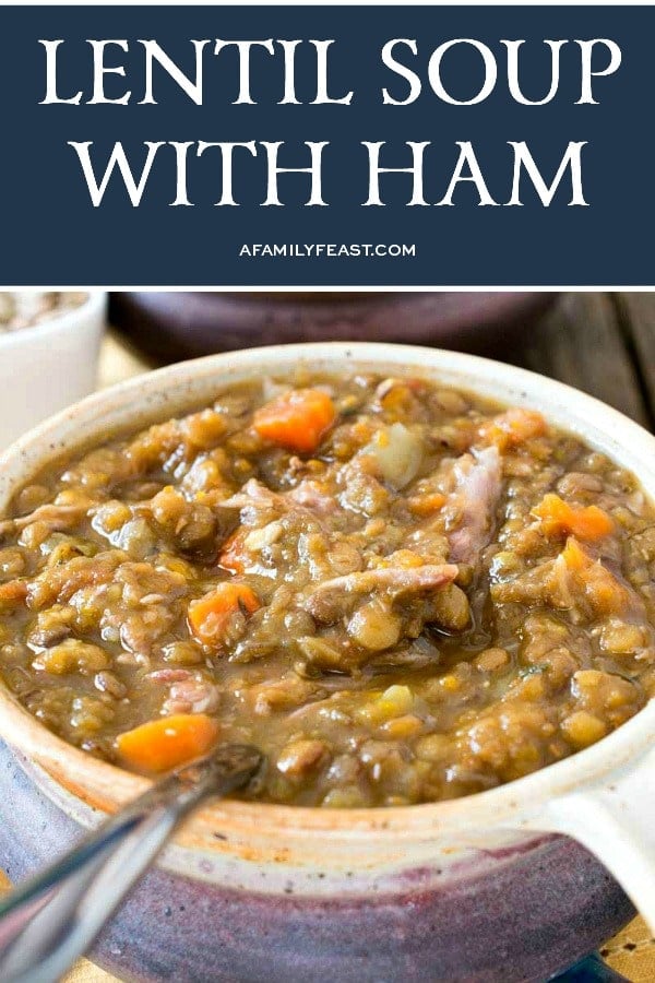 Lentil Soup with Ham