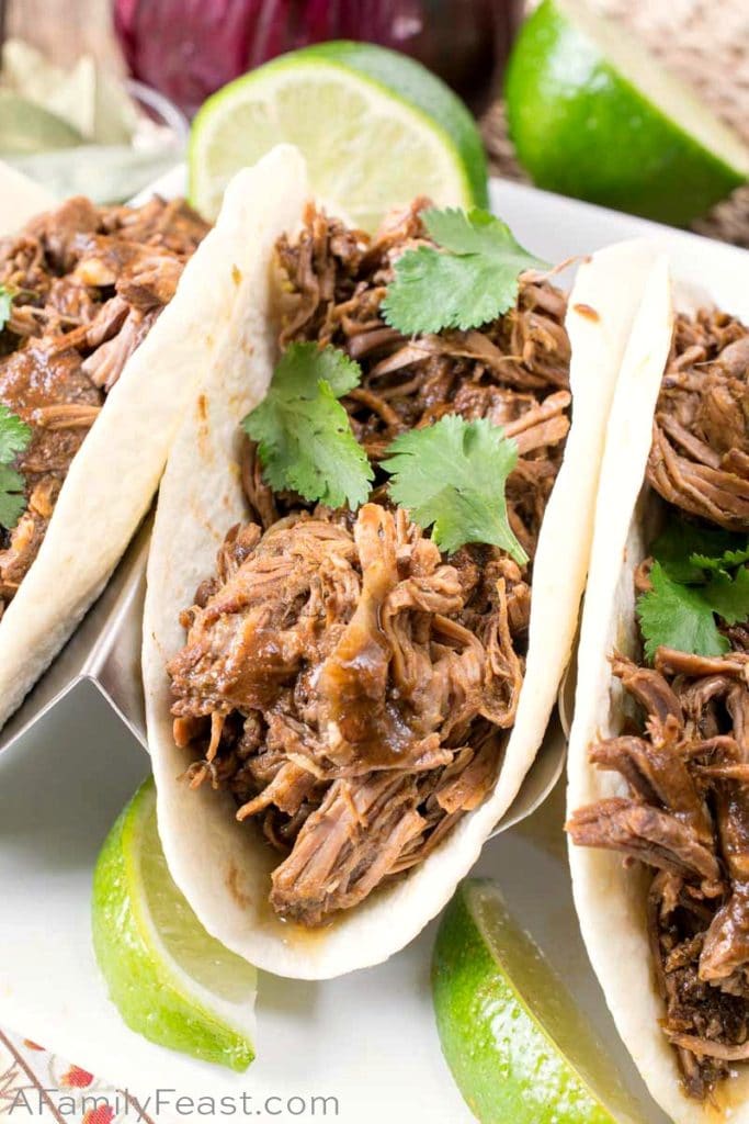 Slow Cooker Beef Barbacoa - A Family Feast®