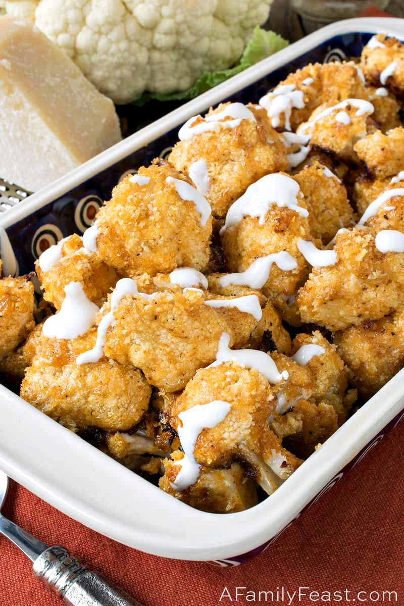 Baked Breaded Cauliflower