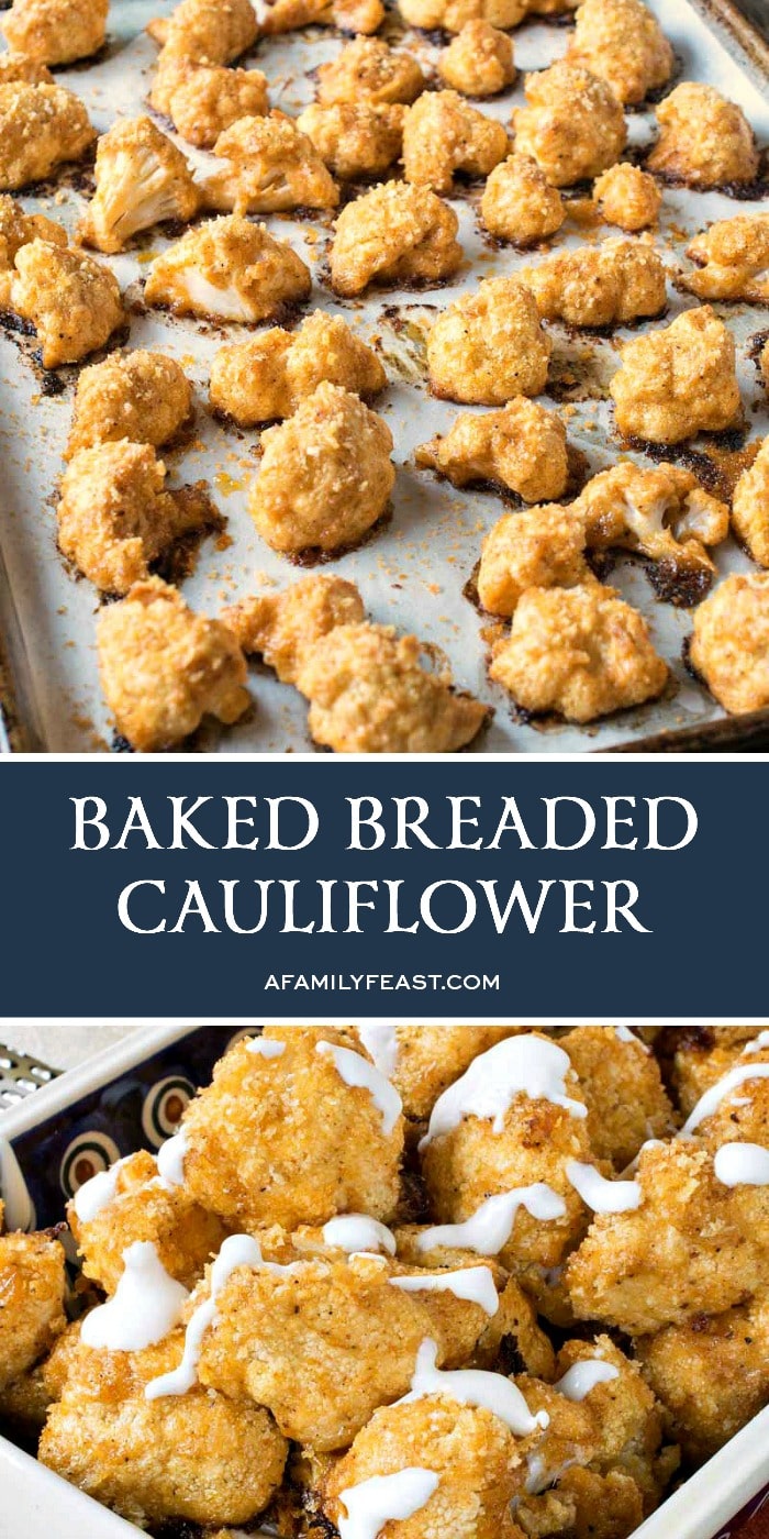 Baked Breaded Cauliflower