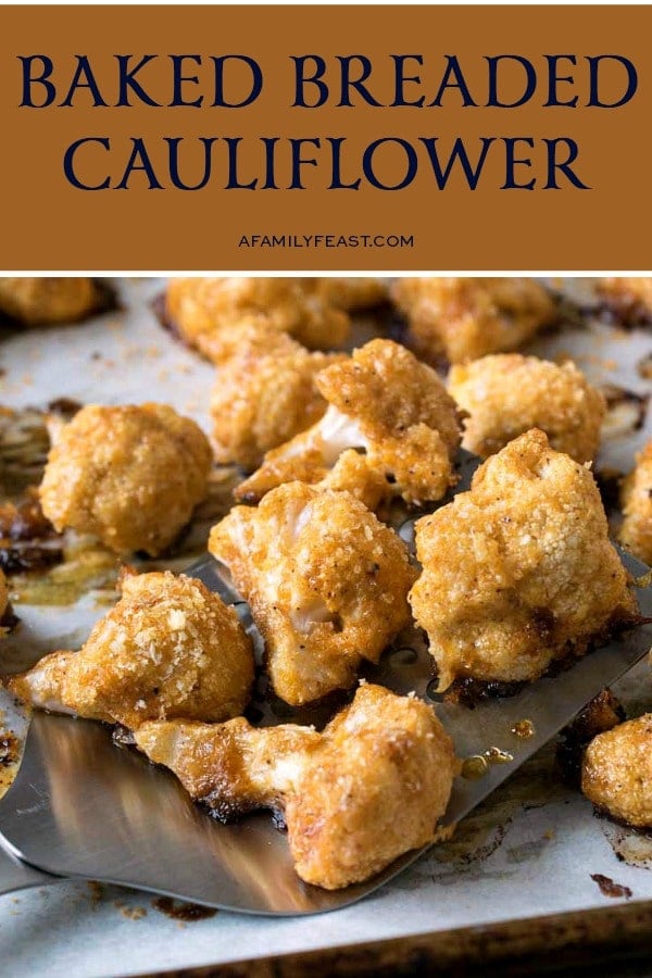 Baked Breaded Cauliflower 