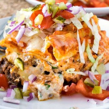 Bacon Cheeseburger Lasagna