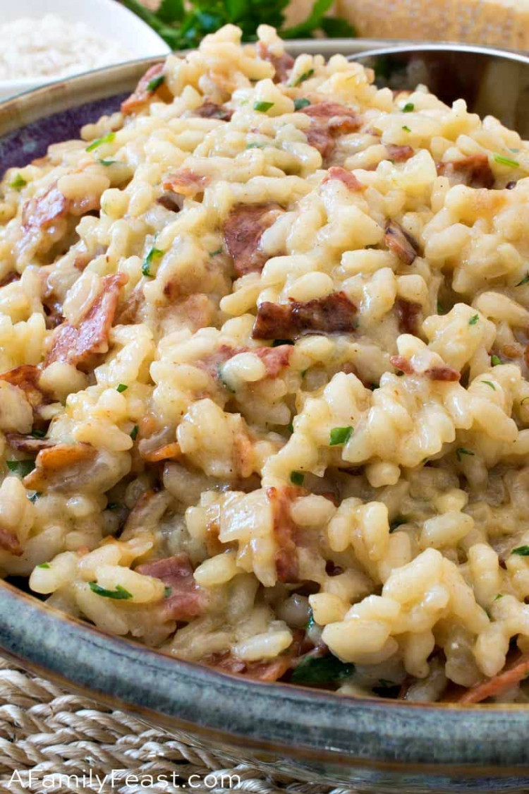 Risotto Carbonara A Family Feast®