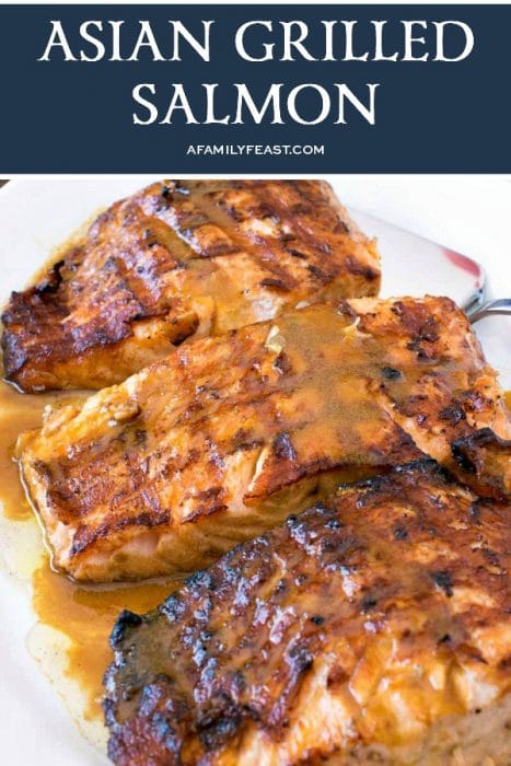 Asian Grilled Salmon - A Family Feast®