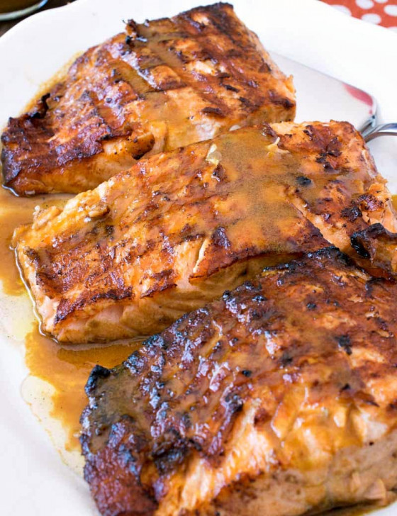 Asian Grilled Salmon