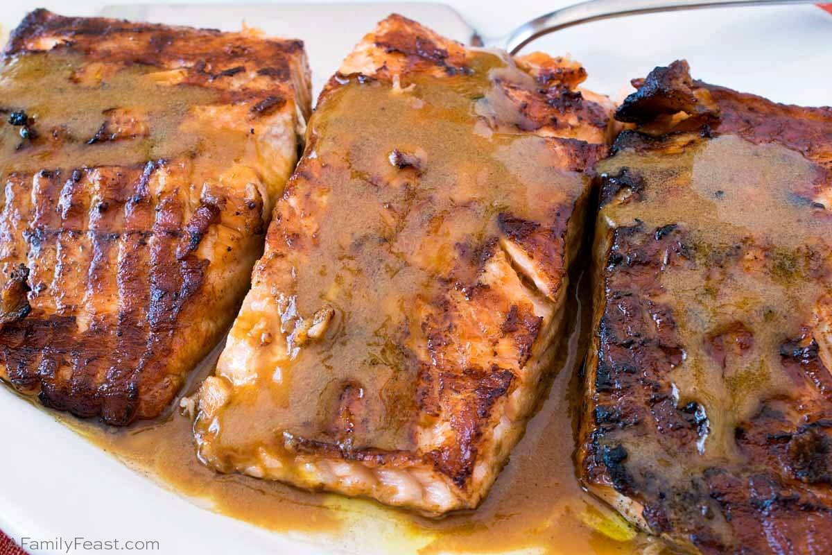 Asian Grilled Salmon