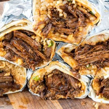 Chile Colorado Burritos