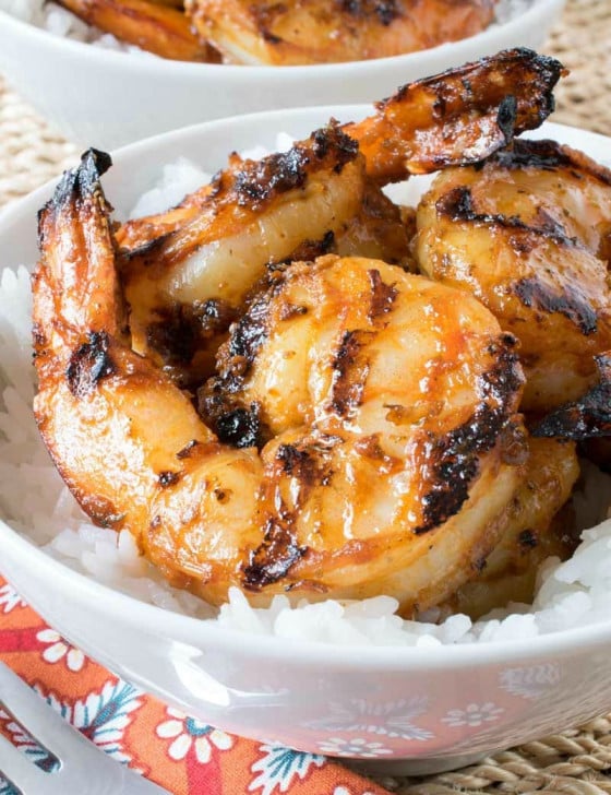 Easy Grilled Shrimp