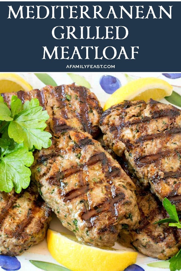 Mediterranean Grilled Meatloaf