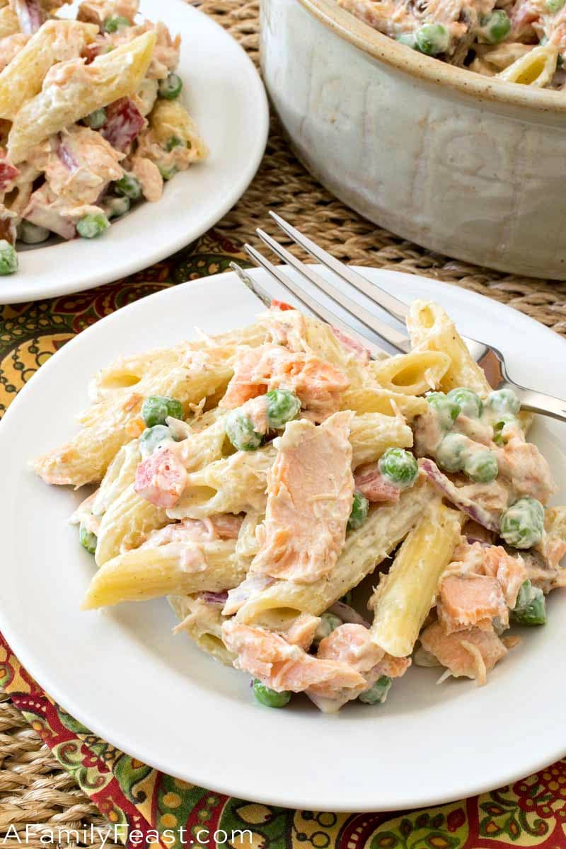 Salmon Pasta Salad