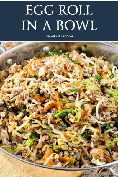 Egg Roll in a Bowl - A Family Feast®